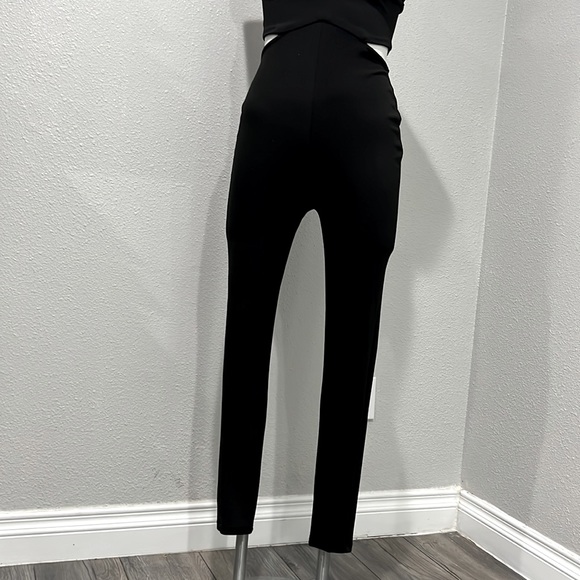 Black Cut Out Jumpsuit - Picture 3 of 4